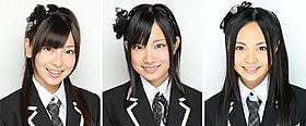 「パラノーマル・アクティビティ2」の恐怖イベントに選抜 (左から)大矢真那、矢神久美、加藤るみ「パラノーマル・アクティビティ」