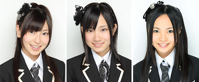 「パラノーマル・アクティビティ2」の恐怖イベントに選抜 （左から）大矢真那、矢神久美、加藤るみ