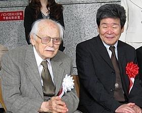 緊急来日したフレデリック・バック氏と高畑勲「木を植えた男」