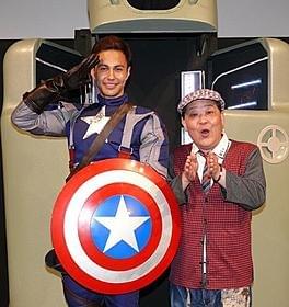 極秘実験のビフォーアフター?「キャプテン・アメリカ ザ・ファースト・アベンジャー」