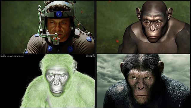 「猿の惑星」最新作、ヒトからサルへ……CG変身画像を初公開！