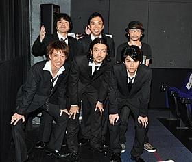 「シャッフル」のプレミア試写会に出席したキャスト陣「シャッフル」