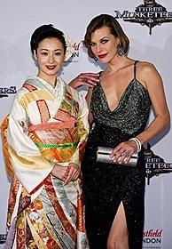 ロンドンプレミアで美の競演「三銃士 王妃の首飾りとダ・ヴィンチの飛行船」