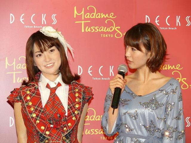 Akb48大島優子 似すぎて 怖い 本人等身大フィギュアと初対面 映画ニュース 映画 Com