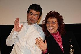 川又浩監督と野沢雅子「ハルのふえ」