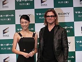 吹石一恵の父・徳一氏の感想に関心を寄せるブラッド・ピット「マネーボール」