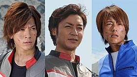 「ウルトラマンサーガ」で共演する(左から) DAIGO、つるの剛士、杉浦太陽「ウルトラマンサーガ」