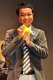 トークショーを行った中山秀征「リアル・スティール」