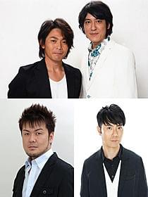 「クレヨンしんちゃん 嵐を呼ぶ!オラと宇宙のプリンセス」に声優出演する 「ココリコ」の遠藤章造と田中直樹、土田晃之、藤井隆