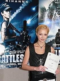 「バトルシップ」アフレコを行った土屋アンナ「バトルシップ」