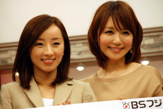 西尾由佳理と石田紗英子アナ、BSフジのソーシャル番組登場