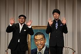 爆笑トークを行った兵動大樹(左)と小籔千豊