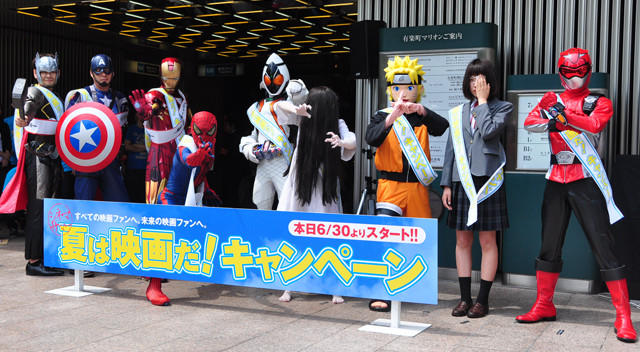 貞子とスパイダーマンが並んでポーズ！ 日米9ヒーローが異例の大集合 - 画像8