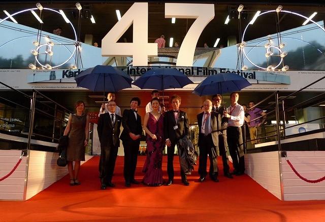 東欧最大の映画祭第47回カルロビ・バリ国際映画祭に登場