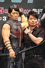 “ホークアイ”の日本語吹き替えを担当する宮迫博之「アベンジャーズ」
