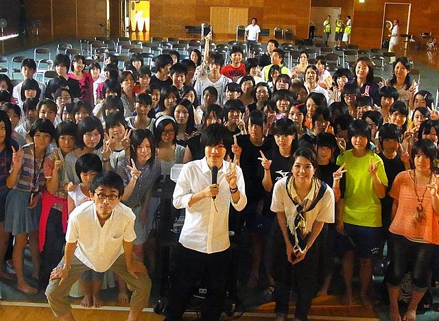 神木隆之介の登場に釜石の中高生200人が大興奮