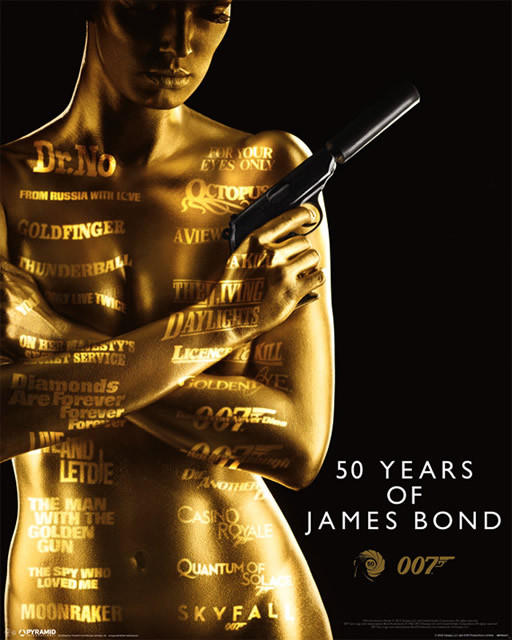 総選挙に参加すると抽選で当たる 「007製作50周年記念 ボンドガールミニポスター」