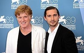 ベネチア映画祭に出席した ロバート・レッドフォードとシャイア・ラブーフ「ハイスクール・ミュージカル」
