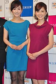 フジ退社後初仕事となった中野アナ(右)「いいね!」