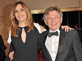 ロマン・ポランスキー監督とエマニュエル・セニエ