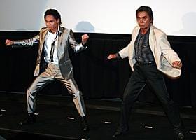大盛り上がりだった「宇宙刑事ギャバン THE MOVIE」 初日挨拶に出席した石垣佑麿と大葉健二「宇宙刑事ギャバン THE MOVIE」