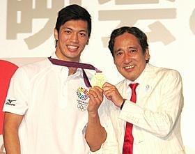 村田諒太選手と“トゥギャザー”したルー大柴「東京オリンピック」
