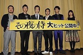 全国28館で封切られた「その夜の侍」「その夜の侍」