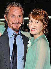 ショーン・ペンとフローレンス・ウェルチ