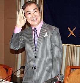 日本外国特派員協会で会見した桂文枝