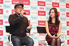 内田伸輝監督と杉野希妃「おだやかな日常」