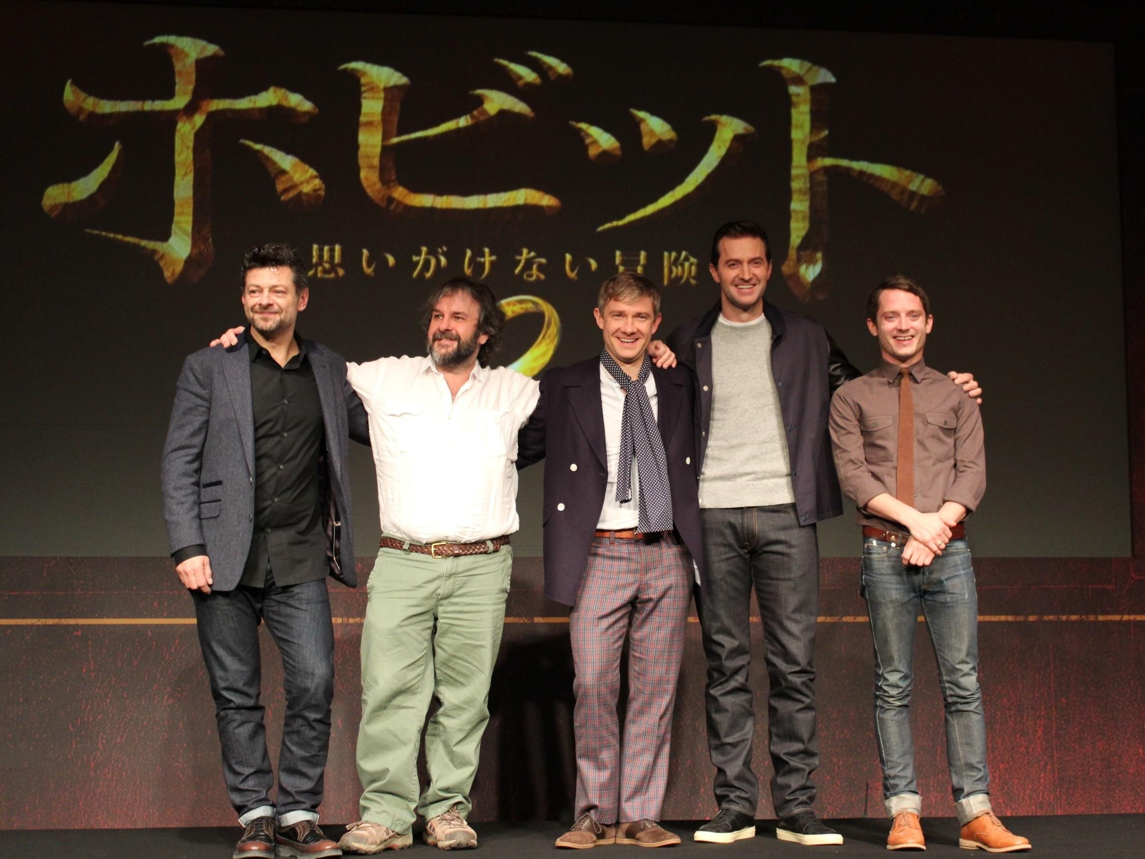 ホビットご一行 来日 ピーター ジャクソン監督 今までで一番楽しい体験 映画ニュース 映画 Com