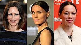 (左から)エミリー・ブラント、 ルーニー・マーラ、レベッカ・ホール「インセプション」