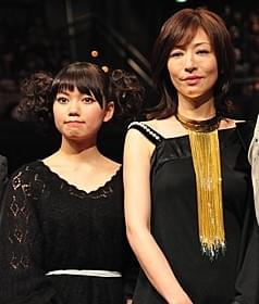 完成披露試写会に出席した 二階堂ふみと松雪泰子「脳男」