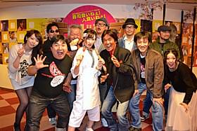 大いに盛り上がった「デッド寿司」初日挨拶「デッド寿司」