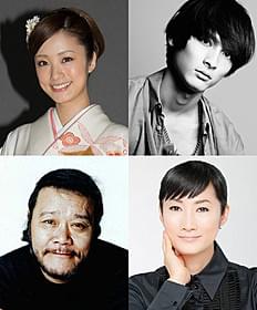 「武士の献立」に出演する(左上から時計回りに) 上戸彩、高良健吾、余貴美子、西田敏行「武士の献立」