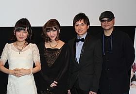 「いびつ」初日舞台挨拶の模様「いびつ」