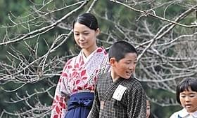 「はじまりのみち」に出演する宮崎あおい「はじまりのみち」