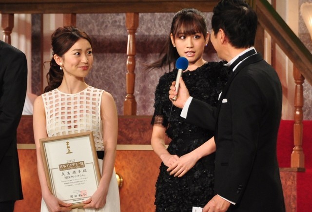 前田敦子＆大島優子、日本アカデミー賞授賞式でそろい踏み