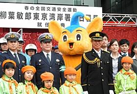 一日警察署長に就任した柳葉敏郎「踊る大捜査線 THE FINAL 新たなる希望」