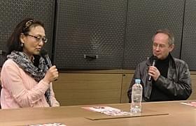 佐々木芽生監督とピーター・バラカン氏「ハーブ&ドロシー ふたりからの贈りもの」