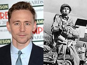 報道写真の第一人者ロバート・キャパ に扮するトム・ヒドルストン「アンコール!!」