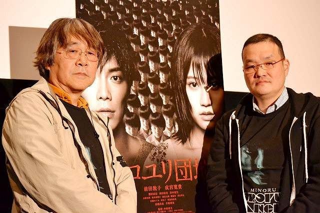 トークイベントに出席した 中田秀夫監督と撮影監督の林淳一郎