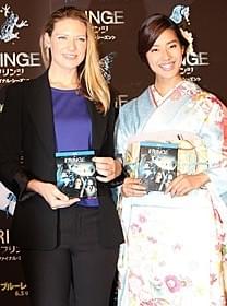 初来日したアナ・トーブと振袖で迎えたすみれ「スター・トレック」