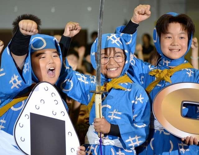 乱太郎 加藤清史郎くん 土井半助 内博貴ら 都内の小学校で忍術指導 映画ニュース 映画 Com