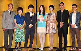 初日を迎えた「箱入り息子の恋」「箱入り息子の恋」