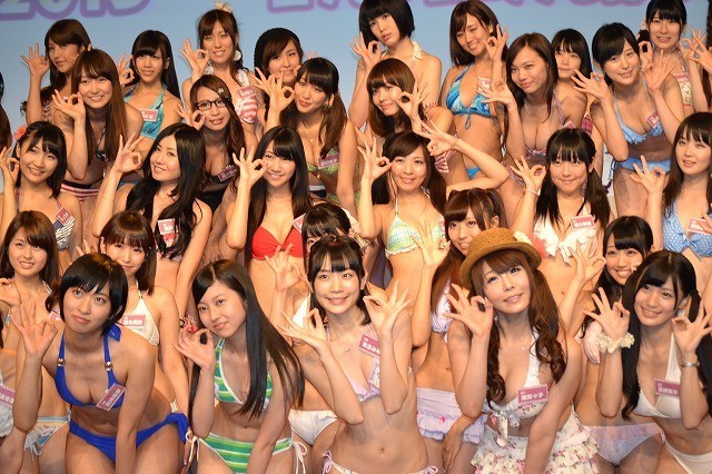 「日テレジェニック2013」候補生50人が水着で勢ぞろい 1位通過は浜田由梨 - 画像10