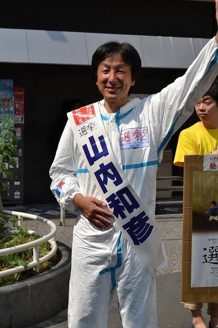 “ニセ安倍総理”福本ヒデ、渋谷で映画「選挙2」＆参院選への投票を猛アピール - 画像5