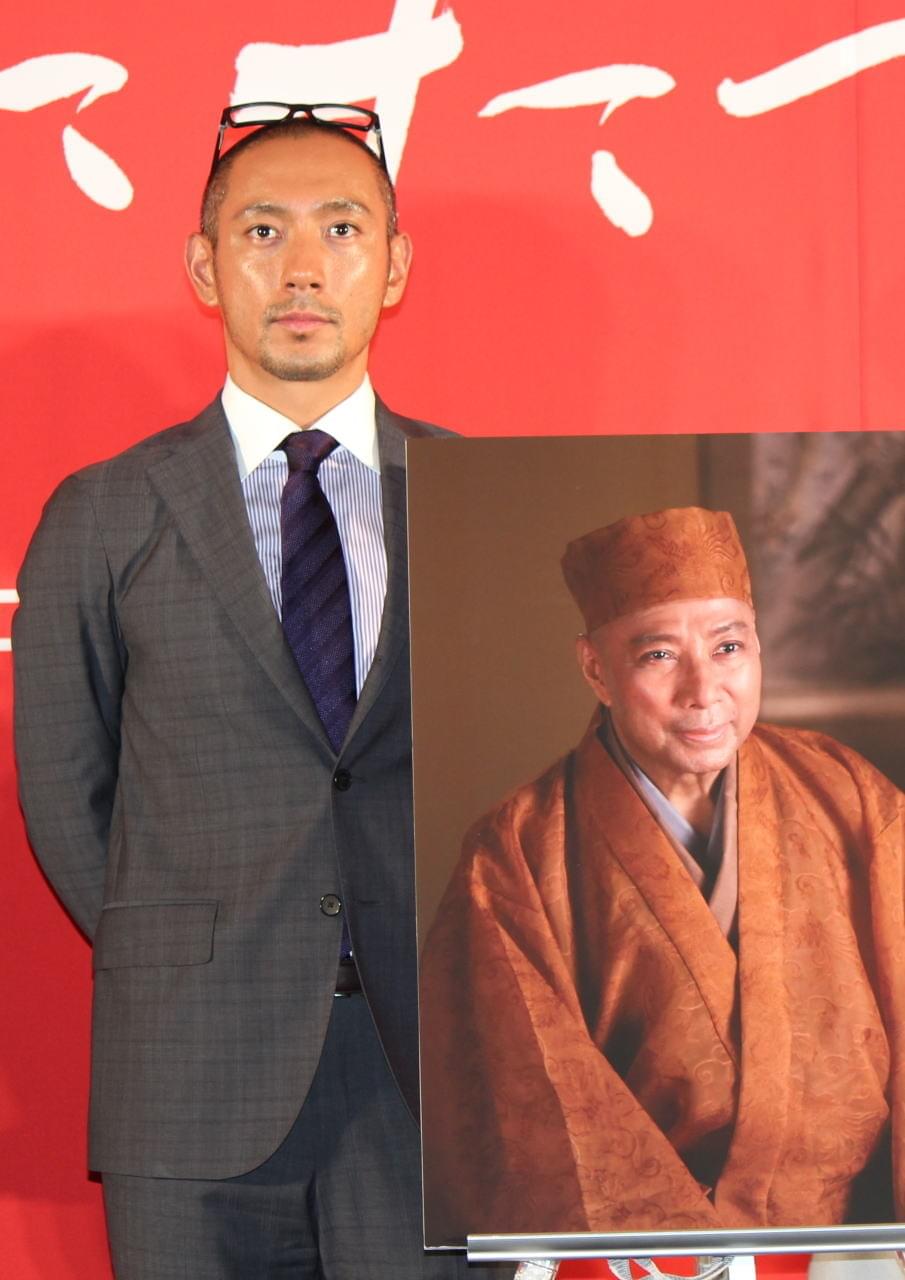 市川海老蔵、父・團十郎さんとの映画共演を語る「言葉では言い表せない」