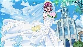 劇場版最新作からウエディングドレス姿のマナがお披露目「映画 ドキドキ!プリキュア マナ結婚!!?未来につなぐ希望のドレス」