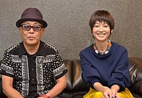 インタビューに応じる真木よう子と廣木隆一監督「さよなら渓谷」